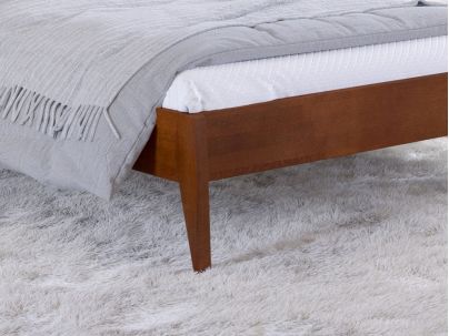 Lit Jasmin en hêtre massif haut de gamme | Le Monde du Lit