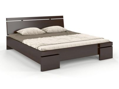 Lit Iris en hêtre massif haut de gamme | Le Monde du Lit