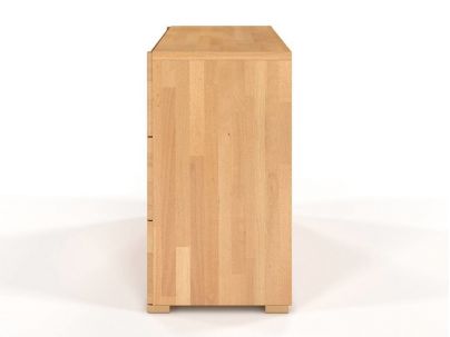 Commode Iris 3 tiroirs en hêtre massif haut de gamme | Le Monde du Lit