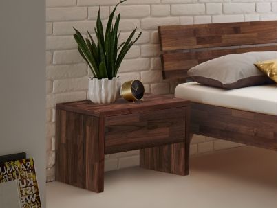 HASENA - Chevet en noyer massif