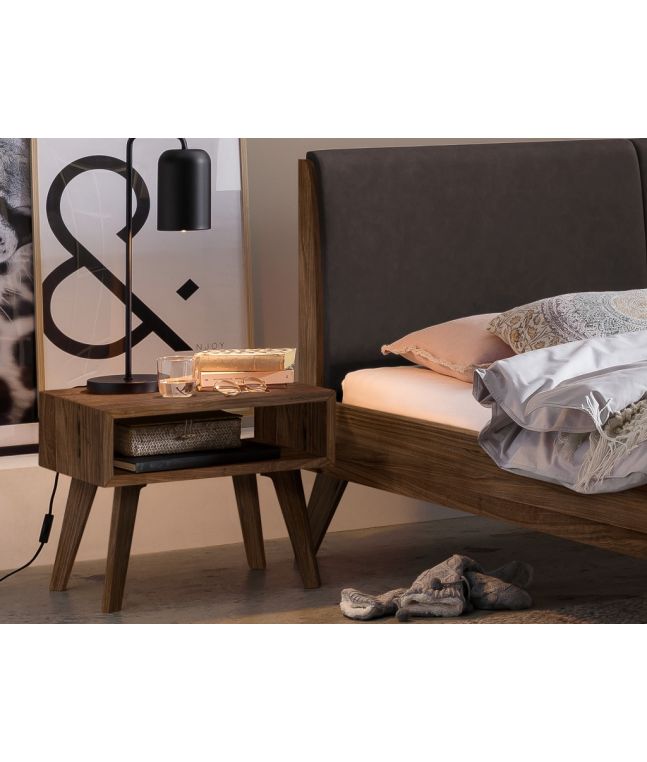 HASENA - Chevet en noyer massif