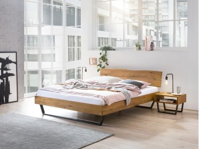 HASENA - Table de nuit en bois massif