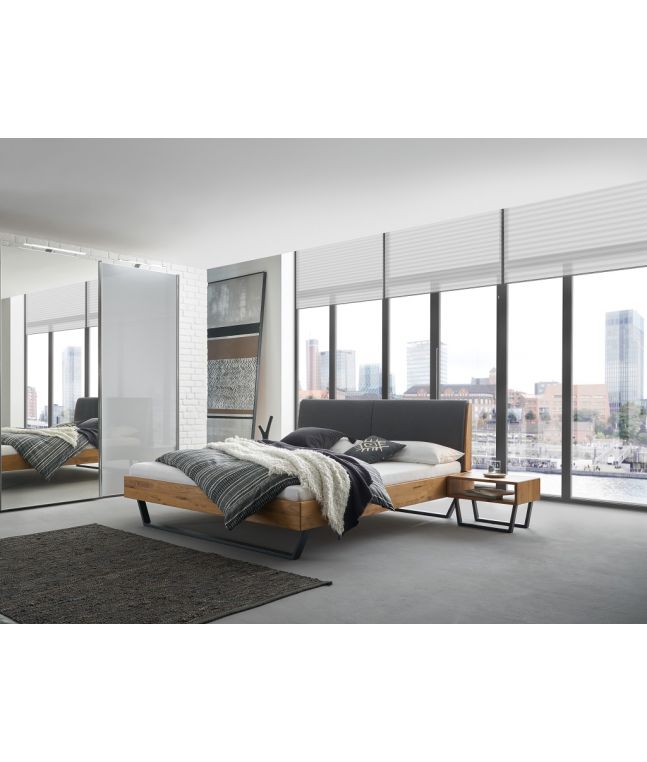 HASENA - Lit en chêne massif