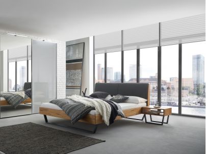 HASENA - Lit en chêne massif