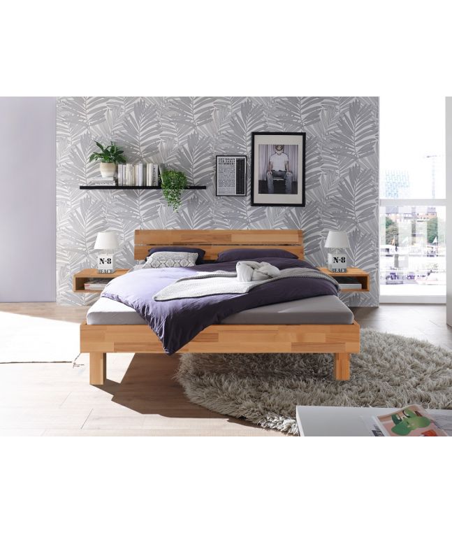 HASENA - Lit en hêtre massif