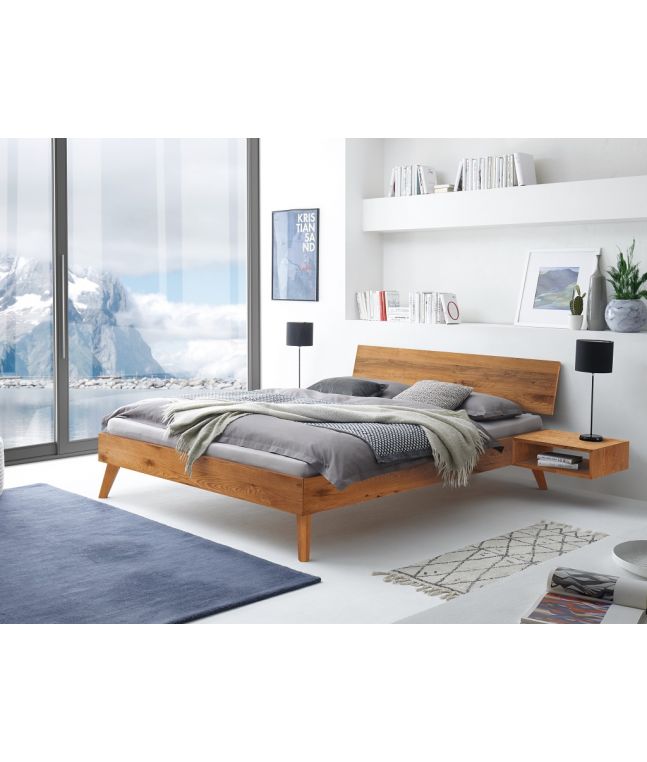 HASENA - Lit en chêne massif