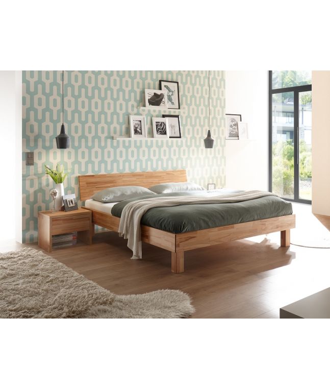 Lit Forti en Hêtre massif fabriqué par Hasena