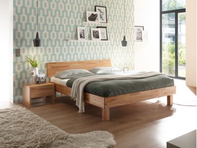 Lit Forti en Hêtre massif fabriqué par Hasena