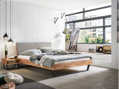 HASENA - Lit Pietro en bois massif