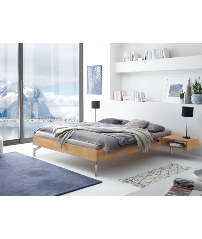 HASENA - Lit Cardella en chêne massif