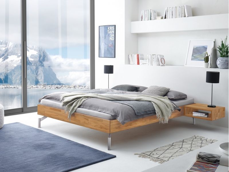 Lit Cardella en hêtre massif fabriqué par Hasena Lit Cardella en hêtre massif fabriqué par Hasena