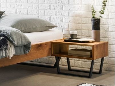 HASENA - Lit Ostino en Chêne massif