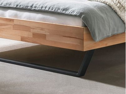 Lit Ostino en bois de hêtre massif