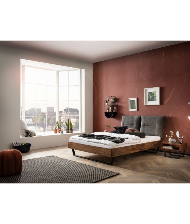 Lit Totti en Noyer massif fabriqué par Hasena