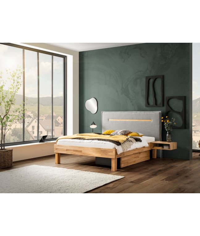 HASENA - Lit Anna en hêtre massif