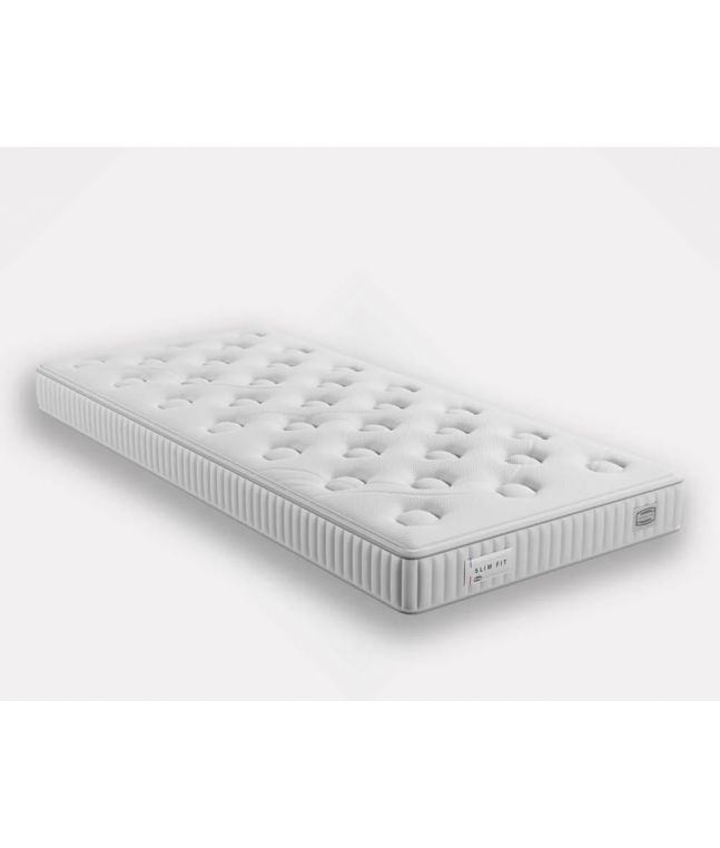 Matelas Slim Fit, Marque Simmons - Fabrication Française. Le Monde du Lit