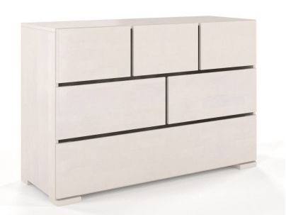 Commode Camelia 6 tiroirs en hêtre massif haut de gamme | Le Monde du Lit