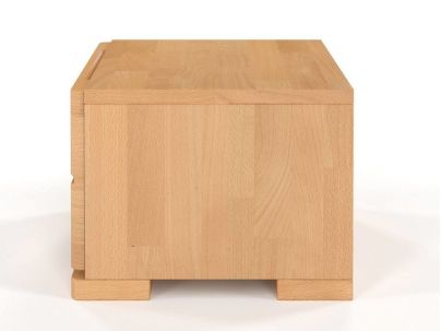 Chevet Camelia 1 tiroir en hêtre massif haut de gamme | Le Monde du Lit