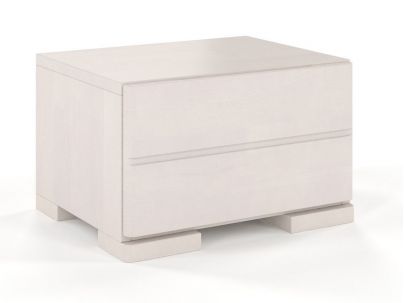 Chevet Camelia 1 tiroir en hêtre massif haut de gamme | Le Monde du Lit