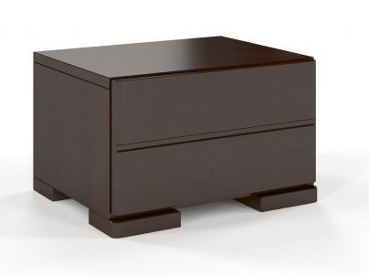 Chevet Camelia 1 tiroir en hêtre massif haut de gamme | Le Monde du Lit