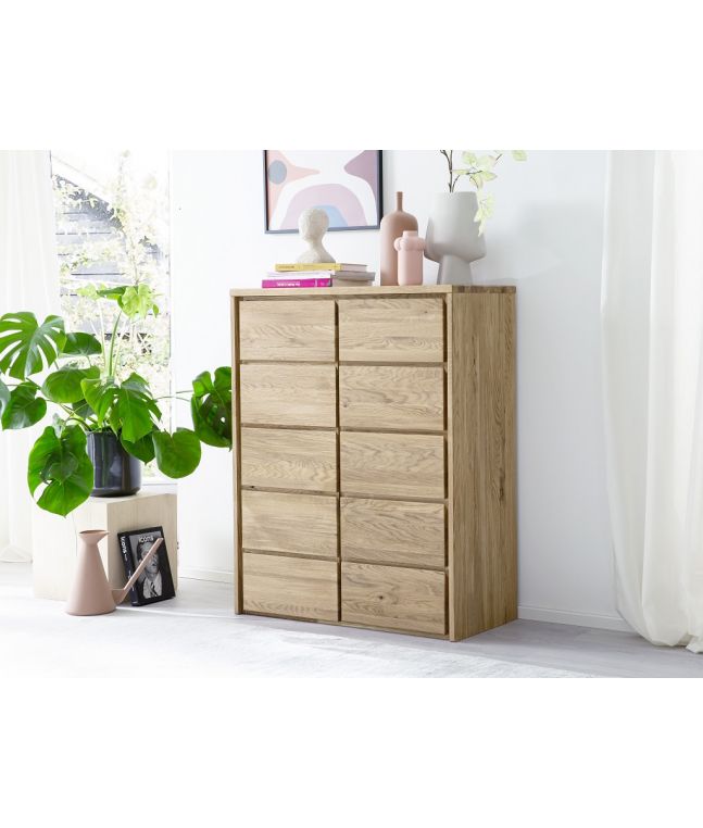 Commode en chêne massif FSC