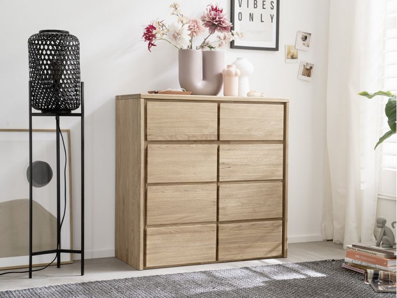 Commode en chêne massif FSC