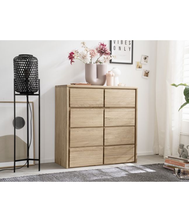 Commode en chêne massif FSC