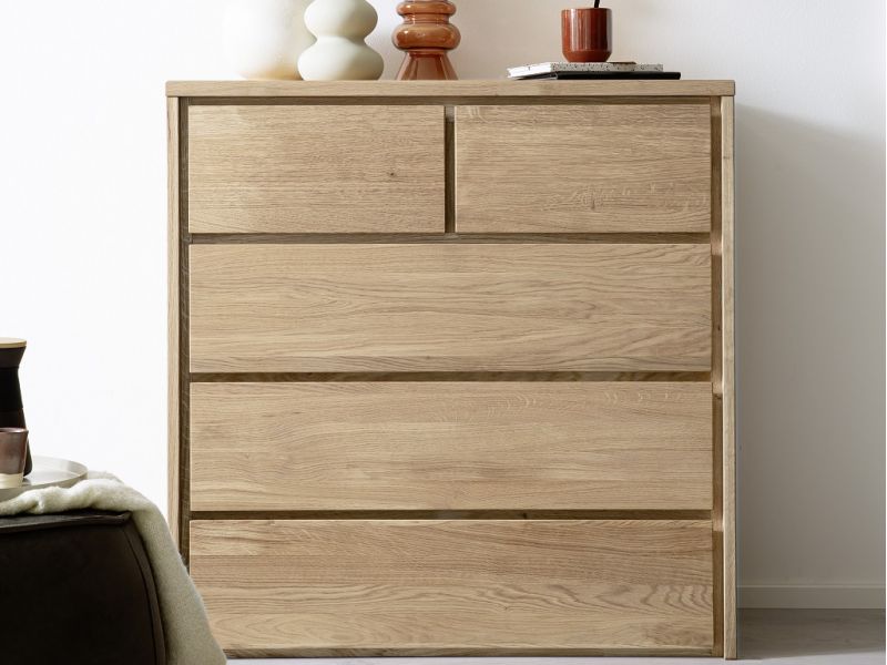 Commode en chêne massif FSC