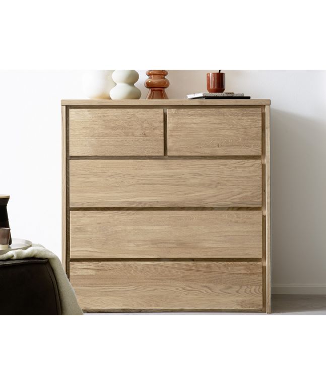 Commode en chêne massif FSC