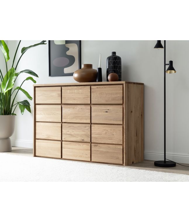 Commode en chêne massif FSC