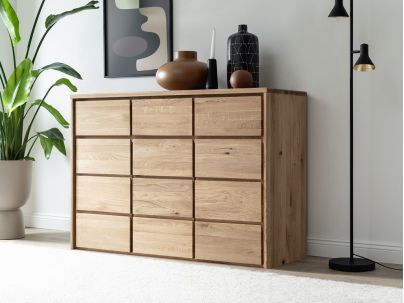 Commode en chêne massif FSC