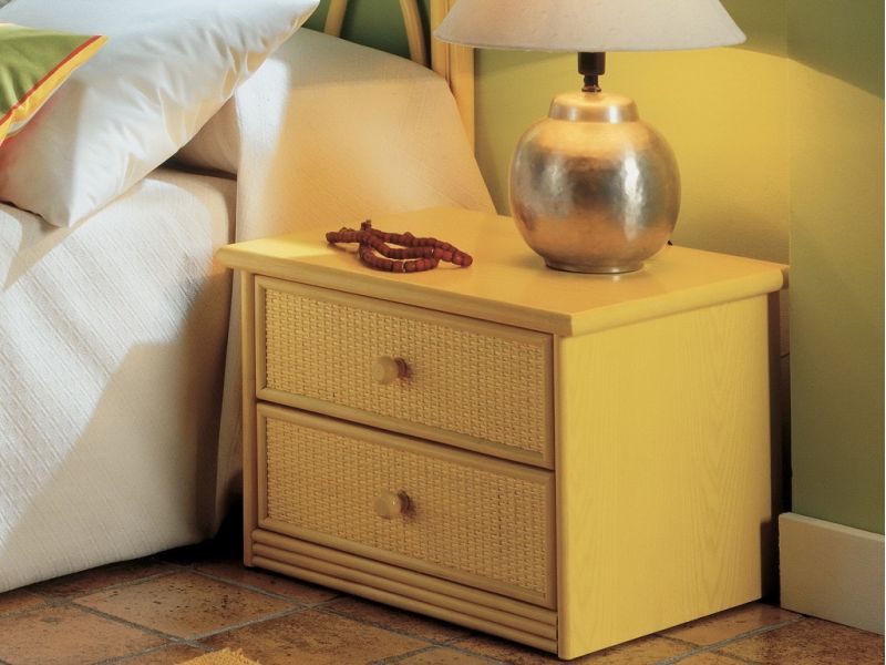 Chevet en rotin Zafra