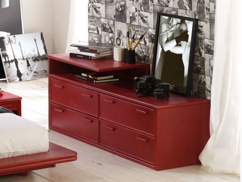 Commode en rotin Osaka