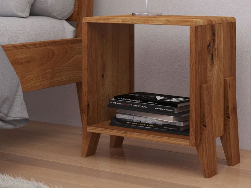 Chevet en chêne massif