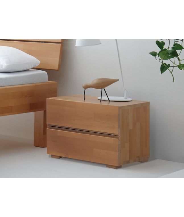 HASENA - Table de nuit en bois massif