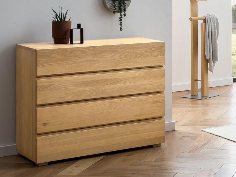 HASENA - Commode en chêne massif