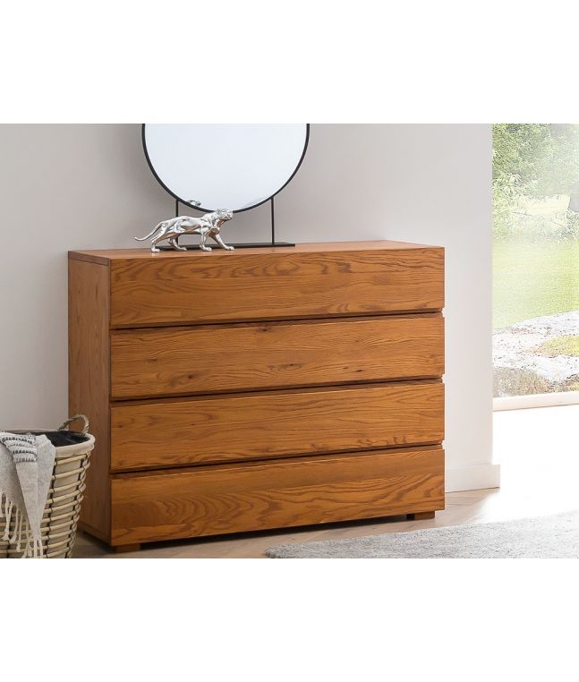 HASENA - Commode en chêne massif