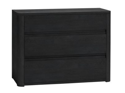 Aida en chêne massif - Commode en bois 3 tiroirs - Hasena - Le Monde du Lit