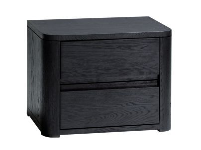 Chevet Cara en chêne massif, Hasena fabricant Suisse. Meuble pour la chambre. Le Monde du Lit