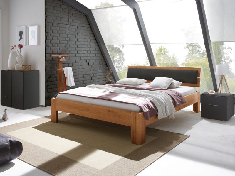 HASENA - Lit en chêne massif