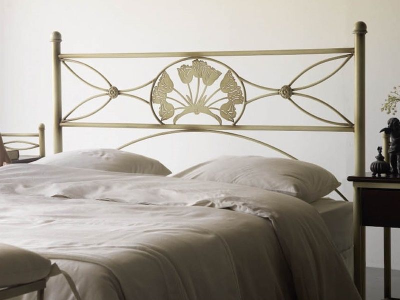 Tête de lit Toscana en fer forgé. Meuble design pour la chambre. Le Monde du Lit
