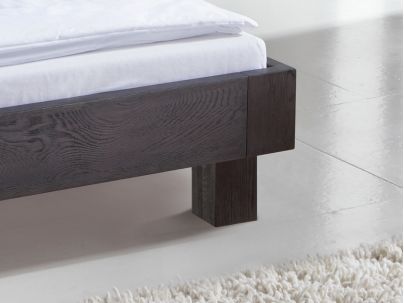 Lit Noro en chêne massif fabriqué par Hasena | Le Monde du Lit