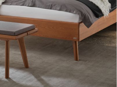 Lit Amy en chêne massif fabriqué par Hasena | Le Monde du Lit