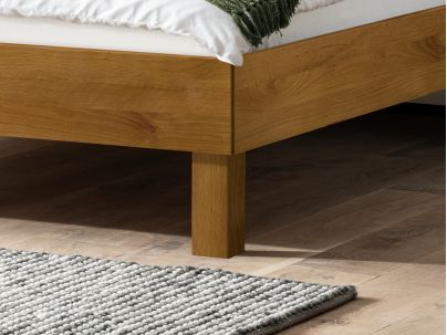 Lit Basico en chêne massif | Le Monde du Lit