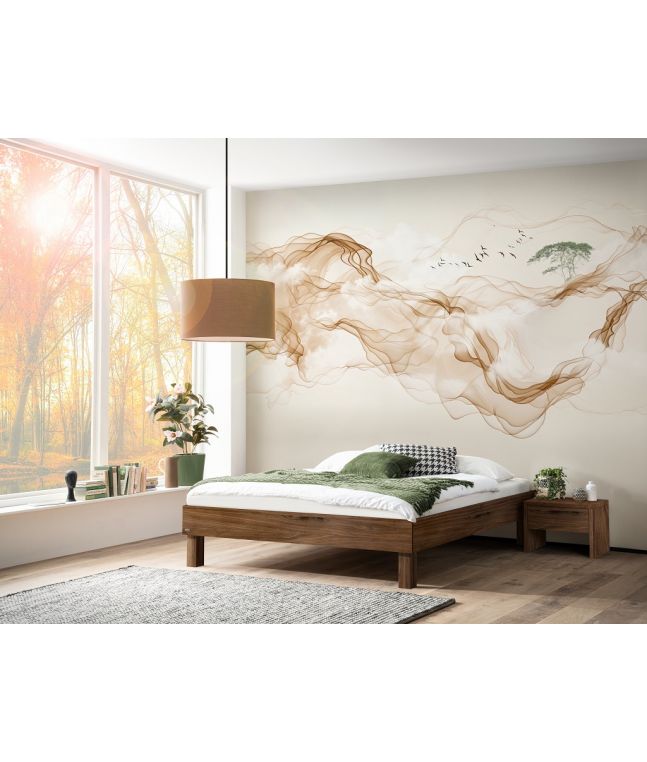 HASENA - Lit Basico en Noyer massif