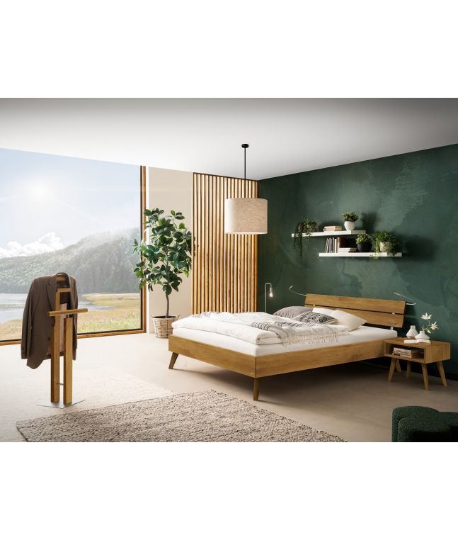 HASENA - Lit Valeria en Chêne massif