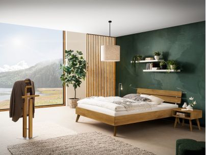 HASENA - Lit Valeria en Chêne massif