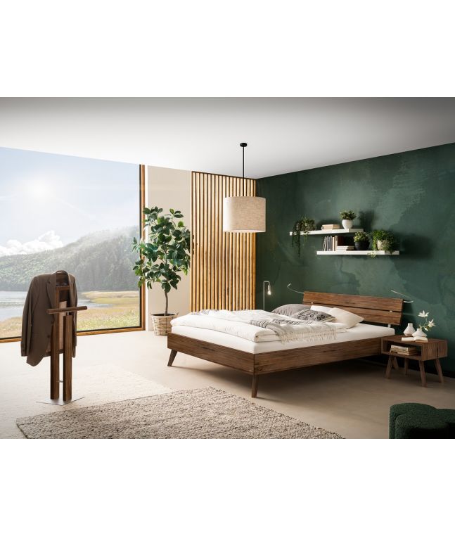 HASENA - Lit Valeria en Noyer massif