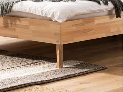 Lit Sambuco en hêtre massif | Le Monde du Lit