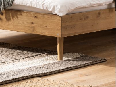 Lit Sambuco en chêne massif | Le Monde du Lit